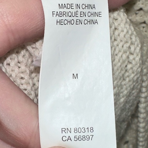 Lucky Brand Beige Knit Top - Picture 10 of 10